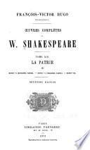 Oeuvres complètes de W. Shakespeare