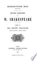 Oeuvres complètes de William Shakespeare