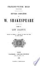 Oeuvres complètes de William Shakespeare