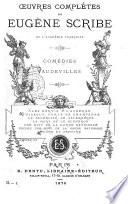 Oeuvres Completes Eugene Scribe
