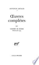 Oeuvres complètes