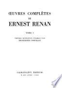 Oeuvres complètes