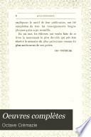 Oeuvres complètes