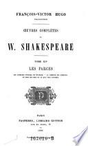 Oeuvres completes “de W. Shakespeare”