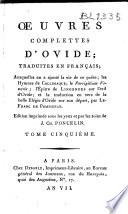 Oeuvres complettes d'Ovide