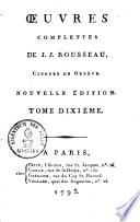 Oeuvres complettes de J. J. Rousseau
