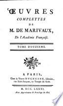 Oeuvres complettes de Marivaux