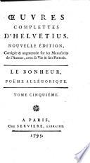 Oeuvres complettes
