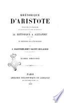 Oeuvres D'aristote