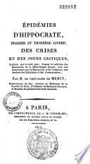 Oeuvres d'Hippocrate