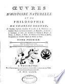 Oeuvres d'histoire naturelle et de philosophie de Charles Bonnet