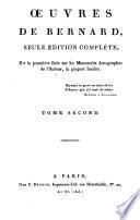 Oeuvres de Bernard