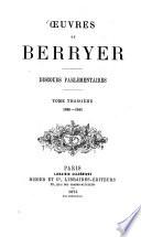 Oeuvres de Berryer