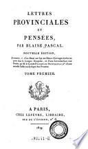 Oeuvres de Blaise Pascal