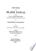 Oeuvres de Blaise Pascal