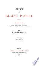 Oeuvres de Blaise Pascal