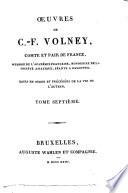 Oeuvres de C.-F. Volney