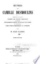 Oeuvres de Camille Desmoulins