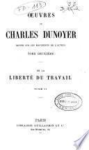 Oeuvres de Charles Dunoyer