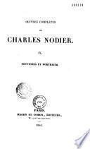 Oeuvres de Charles Nodier