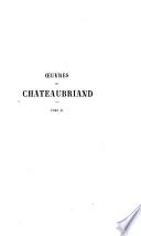 Oeuvres de Chateaubriand