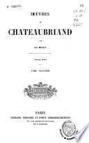 Oeuvres de Chateaubriand