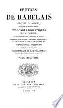 Oeuvres de F. Rabelais