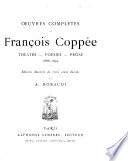 Oeuvres de François Coppée