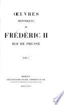 Oeuvres de Frédéric le Grand