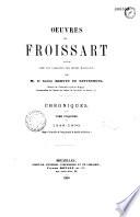 Oeuvres de Froissart