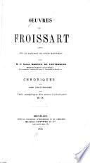 Oeuvres de Froissart