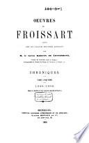 Oeuvres de Froissart