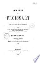 Oeuvres de Froissart