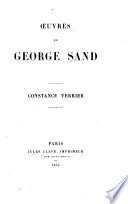 Oeuvres de George Sand: Constance Verrier