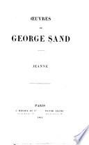 Oeuvres de George Sand: Jeanne