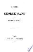 Oeuvres de George Sand: Mauprat. Metella