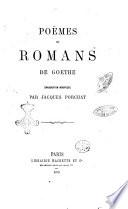 Oeuvres de Goethe traduction nouvelle par Jacques Porchat