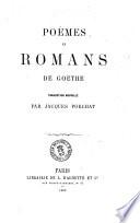Oeuvres de Goethe traduction nouvelle par Jacques Porchat