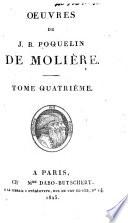 Oeuvres de J. B. Poquelin de Moliere