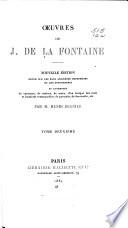 Oeuvres de J. de La Fontaine: Fables, livre 6-12