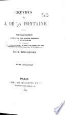 Oeuvres de J. de La Fontaine