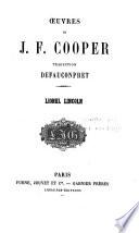Oeuvres de J.F. Cooper: Lionel Lincoln