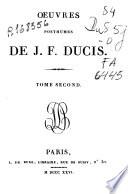 Oeuvres de J.F. Ducis