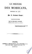 Oeuvres de J. Fenimore Cooper