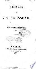 Oeuvres de J.-J. Rousseau