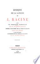 Oeuvres de J. Racine