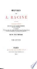 Oeuvres de J. Racine