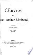 Oeuvres de Jean-Arthur Rimbaud