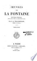 Oeuvres de Jean de la Fontaine