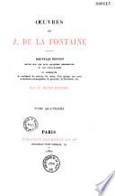 Oeuvres de Jean de la Fontaine